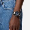 Thumbnail Image 3 of Versace Greca Chrono Men's Black IP Bracelet Watch