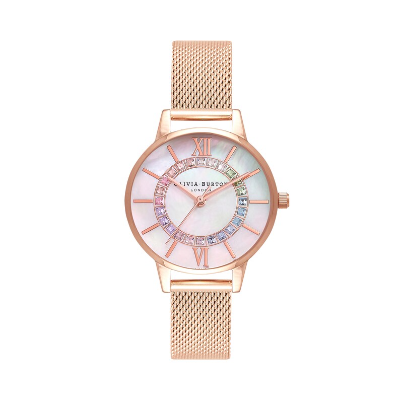 Olivia Burton Sparkle Wonderland Rose Gold-Tone Watch