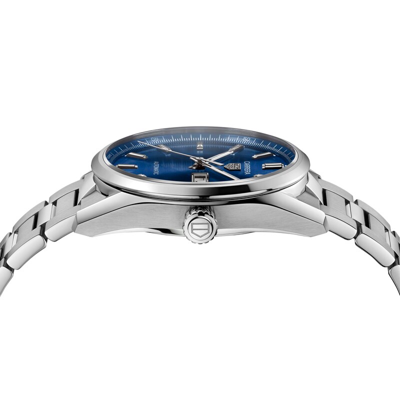 TAG Heuer Carrera Men's Blue Dial & Stainless Steel Bracelet Watch