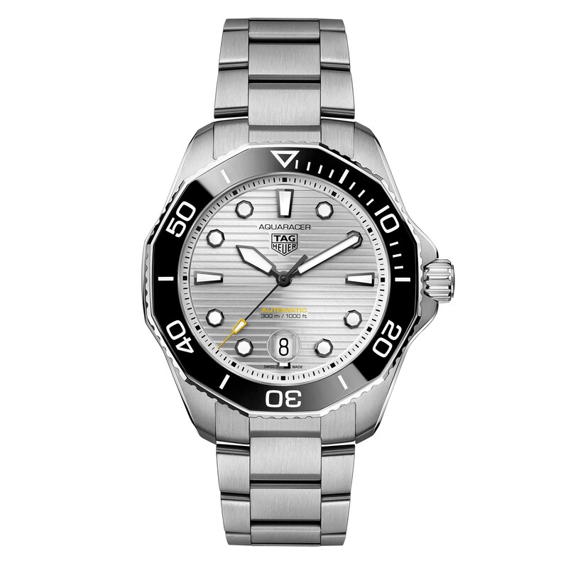 TAG Heuer Aquaracer Professional 300 Silver-Tone Dial & Stainless Steel Watch