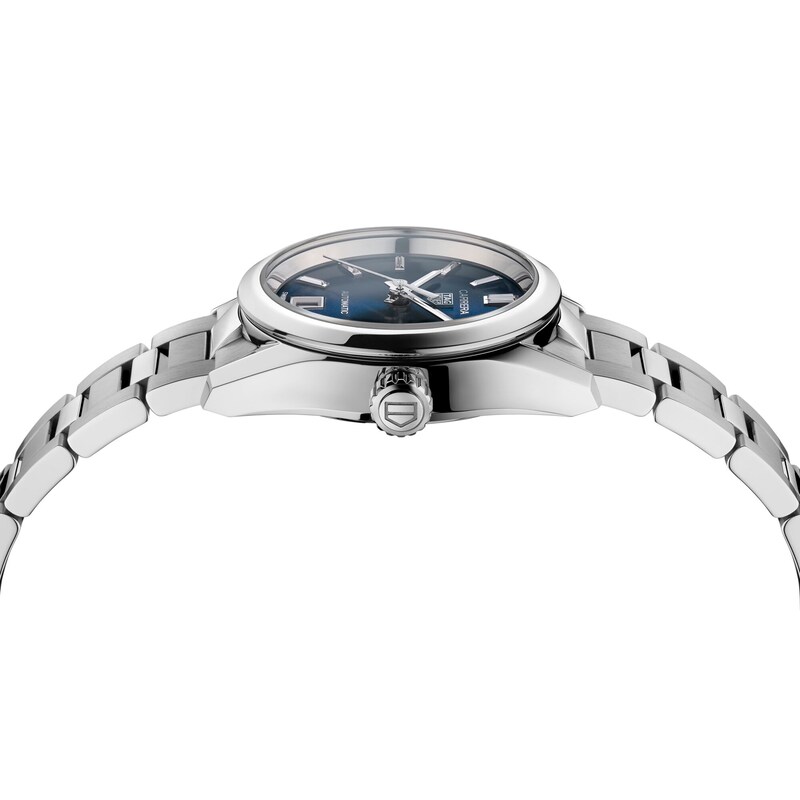 TAG Heuer Carrera Ladies' Blue Dial & Stainless Steel Bracelet Watch