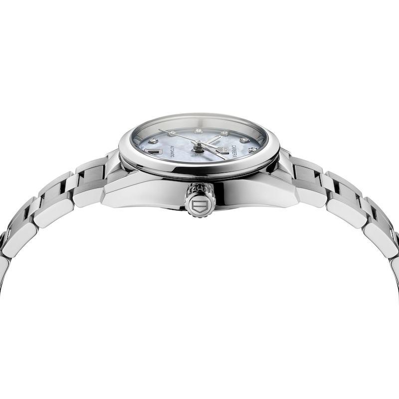 TAG Heuer Carrera Diamond Stainless Steel Bracelet Watch