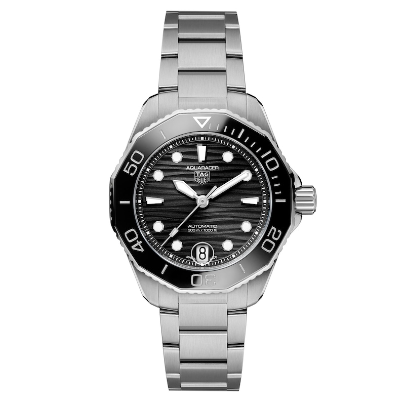 TAG Heuer Aquaracer Professional 300 Black Dial & Stainless Steel Watch