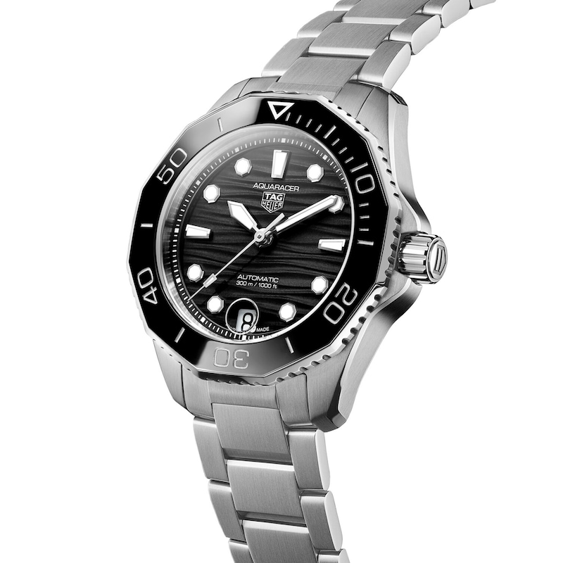 TAG Heuer Aquaracer Professional 300 Black Dial & Stainless Steel Watch