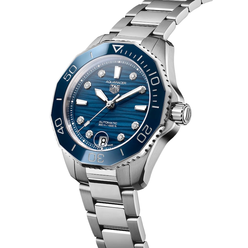 TAG Heuer Aquaracer Professional 300 Diamond & Stainless Steel Watch