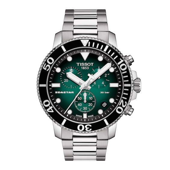 Tissot Seastar 1000 Mens Chronograph Stainless Steel Watch