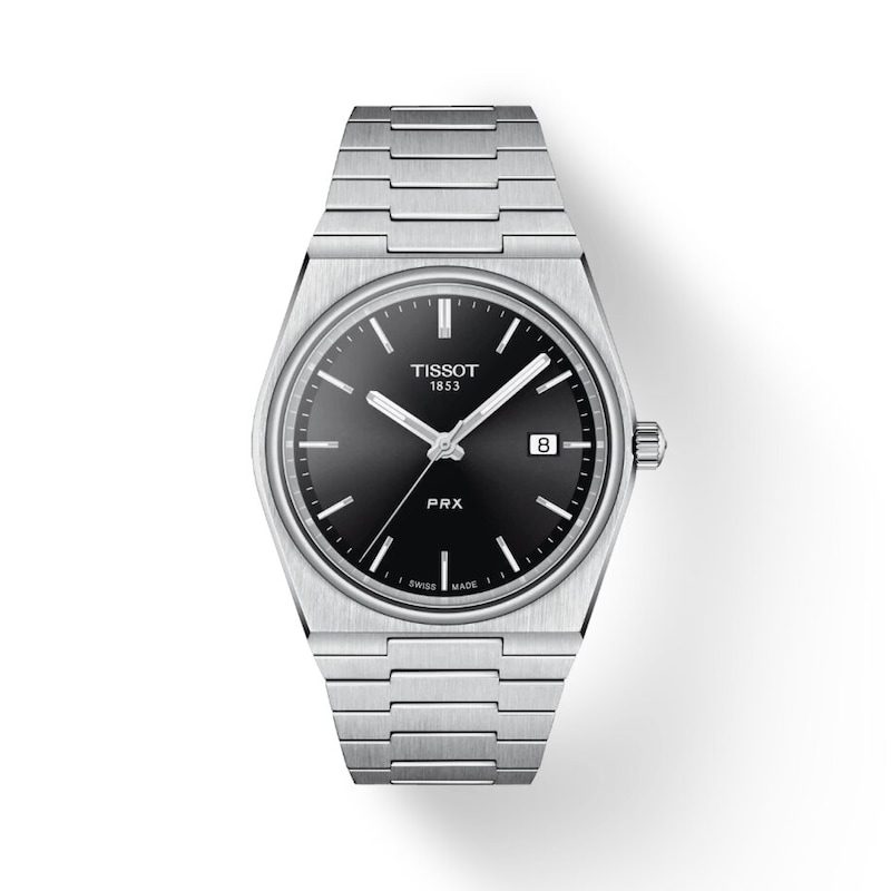 Main Image 1 of Tissot PRX 40 Men's Black Dial & Stainless Steel Watch
