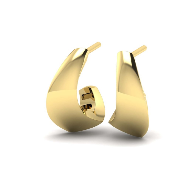 Main Image 2 of KLEORA ODYSSEY Modern Electrum™ Curved Earrings