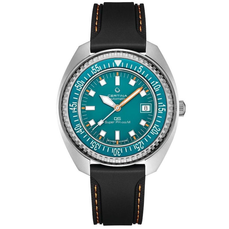 Main Image 1 of Certina DS Super PH1000M Automatic Blue Dial & Rubber Strap Watch
