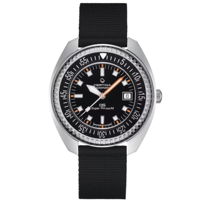Main Image 1 of Certina DS Super PH1000M Automatic Black Dial & Rubber Strap Watch