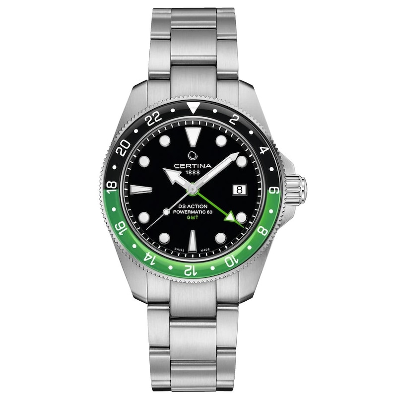 Main Image 1 of Certina DS Action GMT Powermatic 80 Bi-Colour Bezel & Stainless Steel Watch