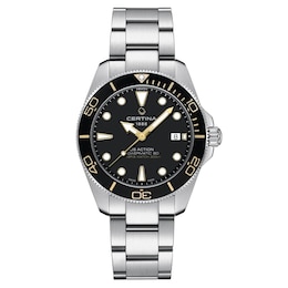 Certina DS Action Diver 40.5mm Powermatic 80 Stainless Steel Watch