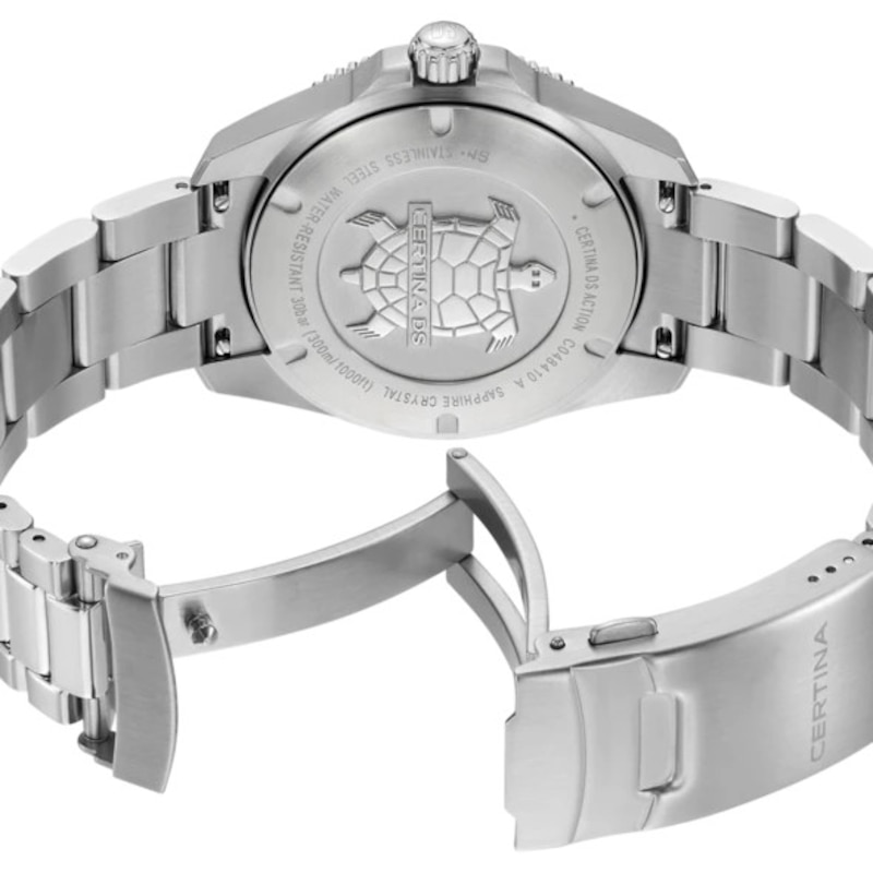 Main Image 2 of Certina DS Action 40mm Green Dial & Stainless Steel Watch