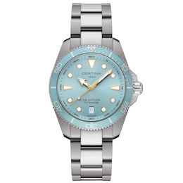 Certina DS Action 40mm Light Blue Dial & Titanium Watch