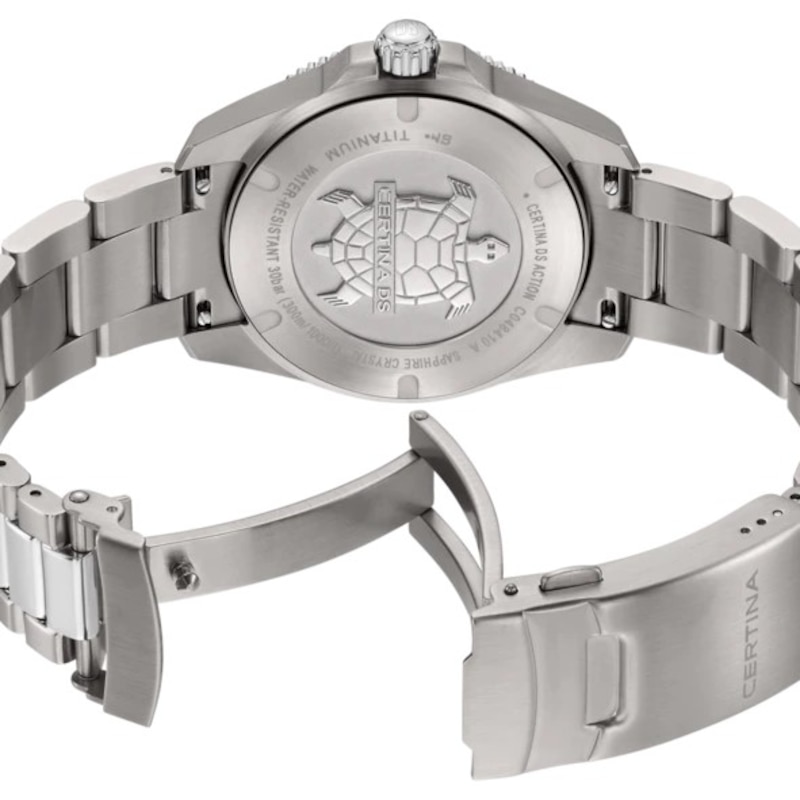 Main Image 2 of Certina DS Action 40mm Light Blue Dial & Titanium Watch