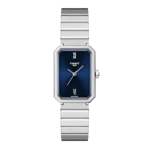 Women's Tissot Srv Blue Dial & Stainless Steel Bracelet Watch