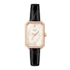 Thumbnail Image 1 of Tissot SRV Women's Mother Of Pearl Dial & Black Leather Strap Watch