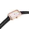 Thumbnail Image 2 of Tissot SRV Women's Mother Of Pearl Dial & Black Leather Strap Watch