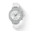 Thumbnail Image 1 of Tissot T-Race Chronograph 38mm Mother Of Pearl & White Silicone Watch
