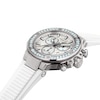 Thumbnail Image 2 of Tissot T-Race Chronograph 38mm Mother Of Pearl & White Silicone Watch