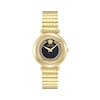 Thumbnail Image 1 of Versace Delphinus Women’s Black Dial & Gold Tone Bracelet Watch