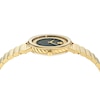 Thumbnail Image 2 of Versace Delphinus Women’s Black Dial & Gold Tone Bracelet Watch