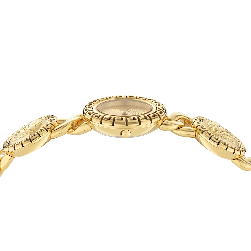 Main Image 2 of Versace Stud Icon Gold Tone Chain Bracelet Watch
