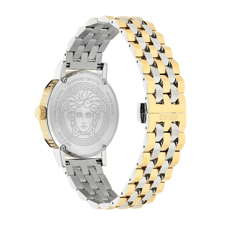 Main Image 3 of Versace Albireo Green Dial & Two Tone Bracelet Watch