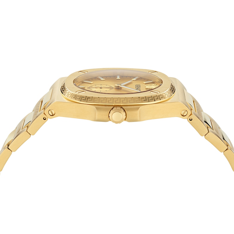 Main Image 2 of Versace Tolomeo Men's Gold Dial & Gold Tone Bracelet Watch
