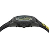Thumbnail Image 2 of Versace Fornax Black Dial Yellow & Black Logo Silicone Strap Watch