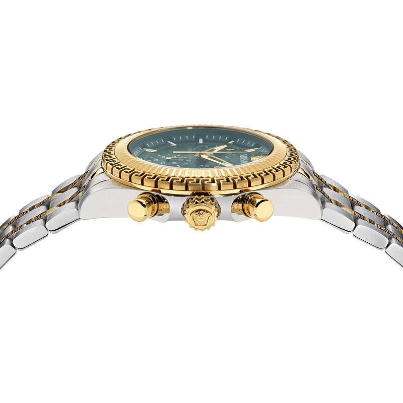 Main Image 2 of Versace Fornax Green Dial Two Tone Stainless Steel Bracelet Watch