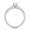 Thumbnail Image 3 of Engagement Ring Leonardo Da Vinci Cut Platinum Solitaire 0.50ct Diamond Ring