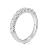 Thumbnail Image 2 of Leonardo Da Vinci Cut Platinum Claw Set Eternity 0.70ct Diamond Ring