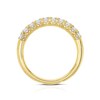 Thumbnail Image 3 of Leonardo Da Vinci Cut 18ct Yellow Gold Claw Set Eternity 0.50ct Diamond Ring