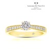 Thumbnail Image 1 of Engagement Ring Leonardo Da Vinci Cut 18ct Yellow Gold Solitaire 0.50ct Diamond Ring