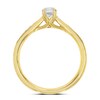 Thumbnail Image 3 of Engagement Ring Leonardo Da Vinci Cut 18ct Yellow Gold Solitaire 0.50ct Diamond Ring