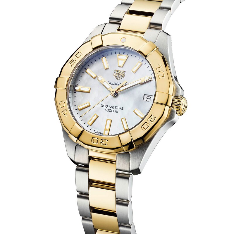 TAG Heuer Aquaracer Ladies' 18ct Yellow Gold & Steel Bracelet Watch
