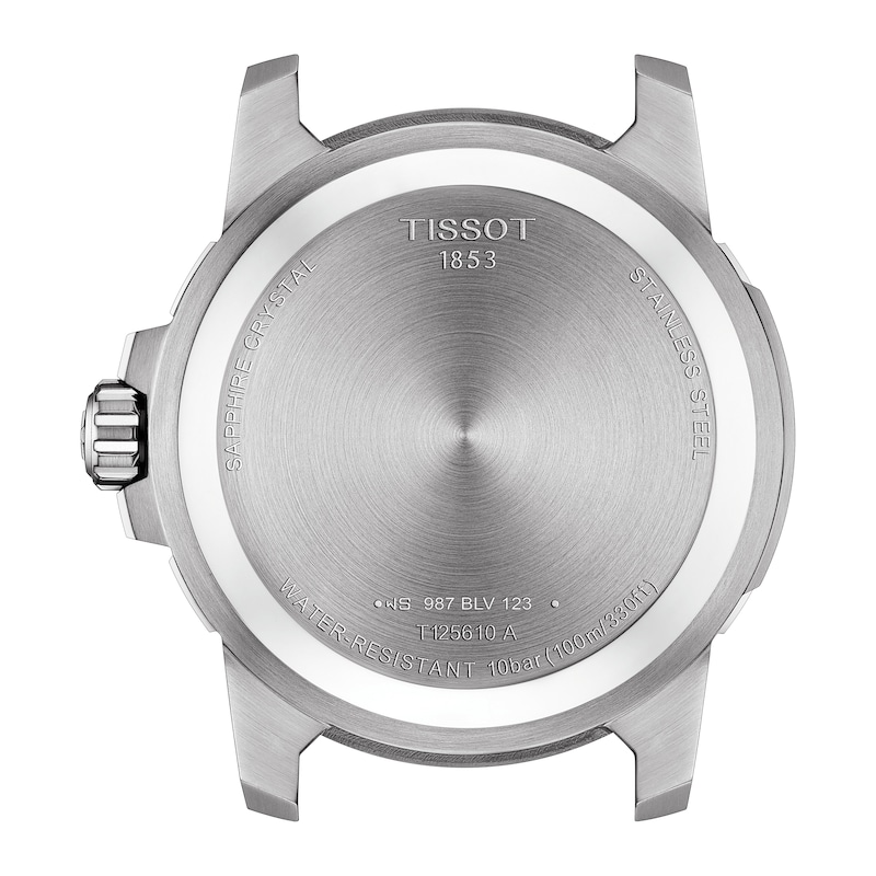 Tissot Supersport Men's Brown Leather Strap Watch