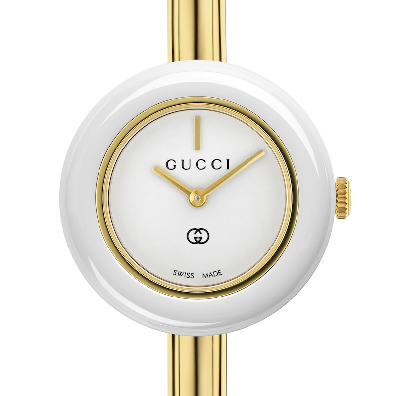 Main Image 2 of Gucci Play 28mm Gold Tone Bangle Watch
