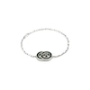 Thumbnail Image 1 of Gucci Interlocking Sterling Silver & Enamel Charm Bracelet