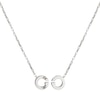 Thumbnail Image 2 of Gucci Interlocking Sterling Silver Pendant Necklace