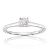 Thumbnail Image 1 of 14ct White Gold 0.33ct Diamond Four Claw Solitaire Ring
