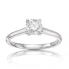 Thumbnail Image 0 of 14ct White Gold 0.66ct Diamond Four Claw Solitaire Ring