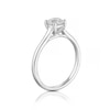 Thumbnail Image 1 of 14ct White Gold 0.66ct Diamond Four Claw Solitaire Ring