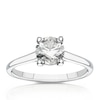 Thumbnail Image 0 of 14ct White Gold 1ct Diamond Four Claw Solitaire Ring