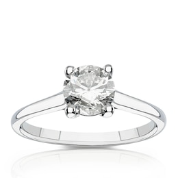 Solitaire engagement rings