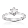 Thumbnail Image 0 of 14ct White Gold 0.66ct Diamond Six Claw Solitaire Ring