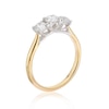 Thumbnail Image 1 of 18ct Yellow Gold 1ct Diamond Round Three Stone Ring