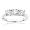 Thumbnail Image 0 of 18ct White Gold 1.50ct Diamond Round Three Stone Ring