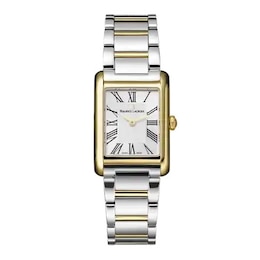 Maurice Lacroix Fiaba Square Two Tone Bracelet Watch